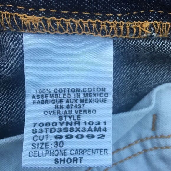 Vintage RALPH LAUREN carpentar cell denim shorts - Picture 8 of 8